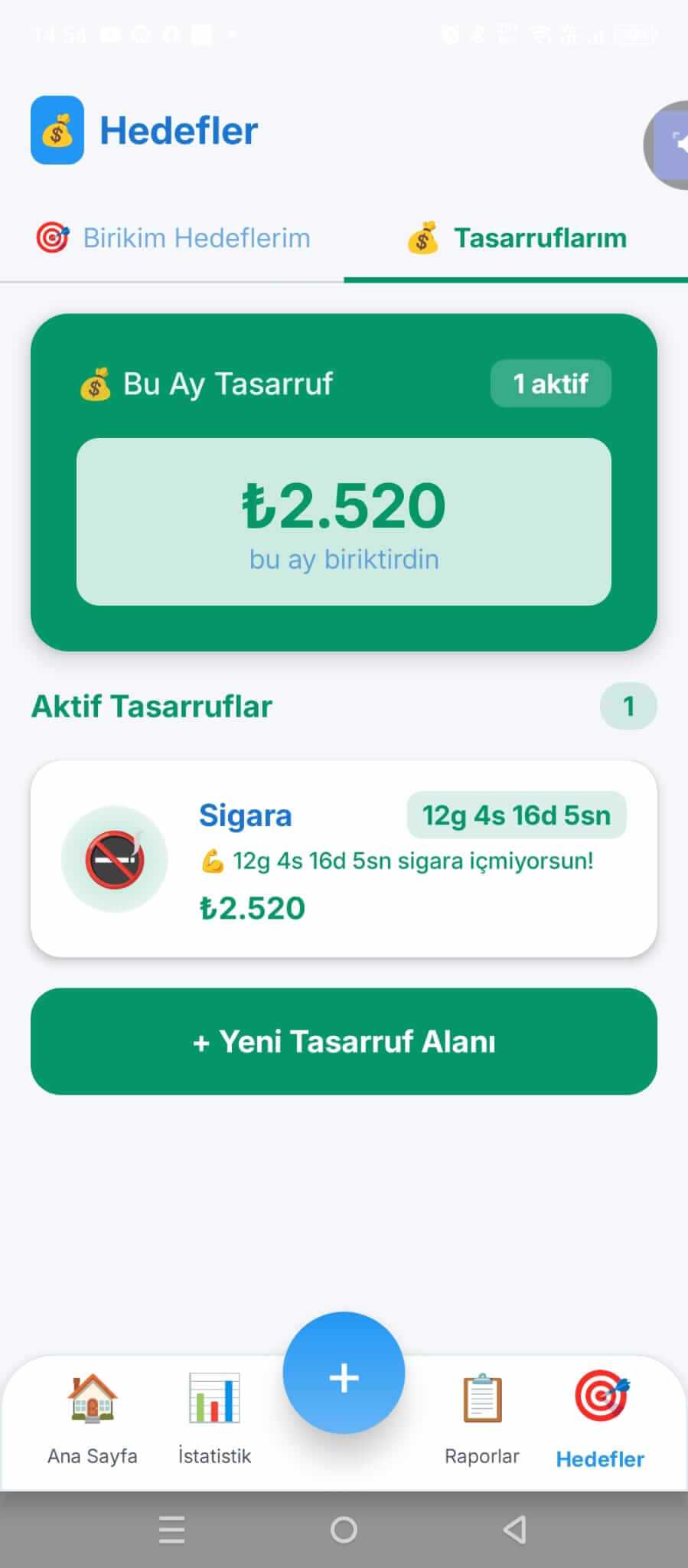 Bütçe Takibi - Ana ekran